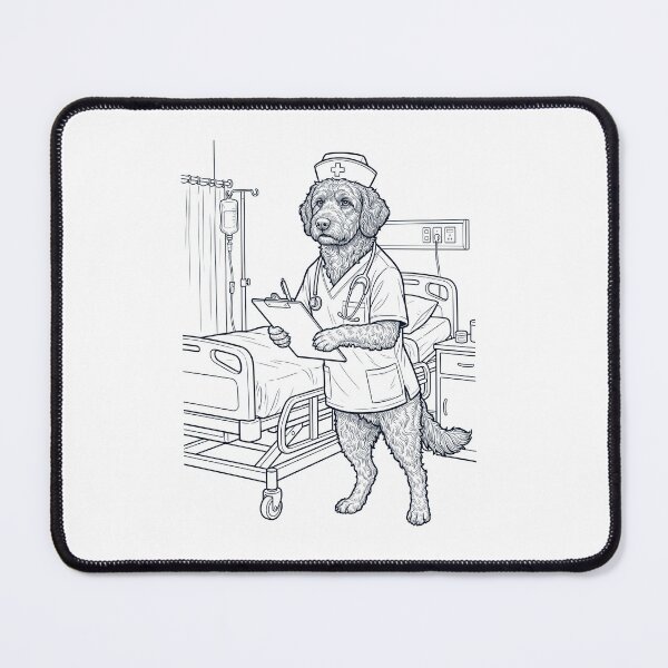 Item preview, Vintage Portuguese Water Dog Nurse Dog Dad Mom Lover designed and sold by TerryConnells.