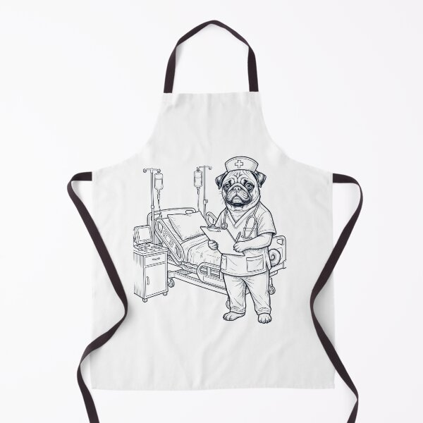 Item preview, Vintage Pug Nurse Dog Dad Mom Lover designed and sold by TerryConnells.
