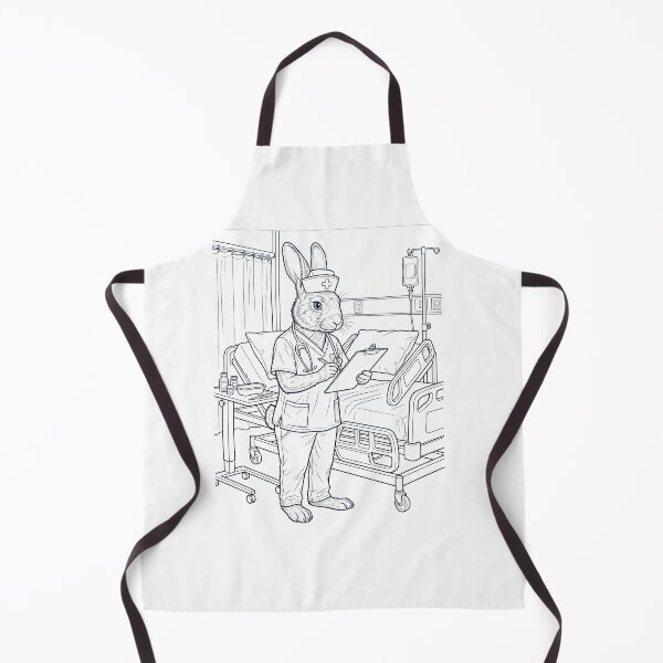 Item preview, Vintage Rabbit Nurse Animal Lover designed and sold by TerryConnells.