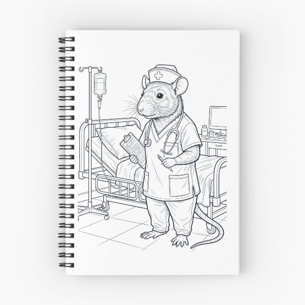 Item preview, Vintage Rat Nurse Animal Lover designed and sold by TerryConnells.