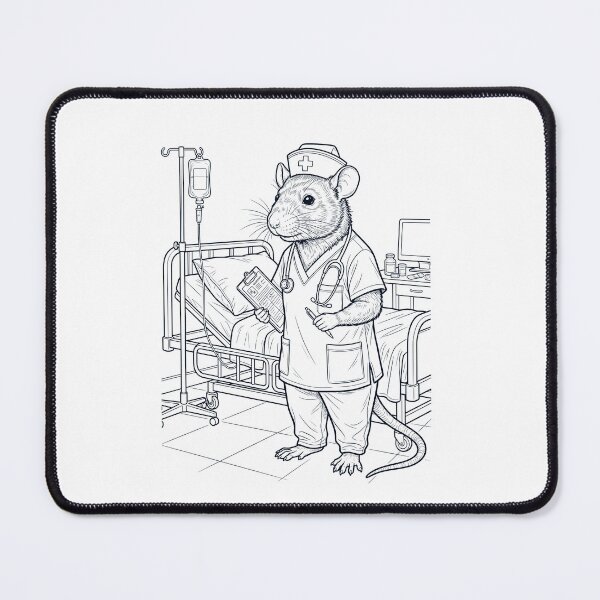Item preview, Vintage Rat Nurse Animal Lover designed and sold by TerryConnells.
