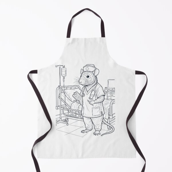 Item preview, Vintage Rat Nurse Animal Lover designed and sold by TerryConnells.