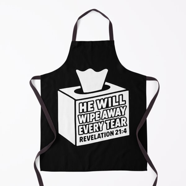 Item preview, Revelation 21:4 He Will Wipe Away Every Tear designed and sold by plushism.