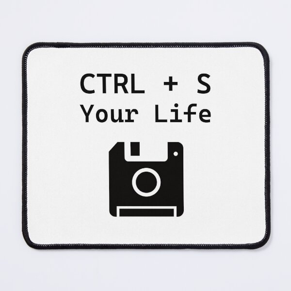Item preview, CTRL S Your Life Funny Developer Floppy Disk designed and sold by Code  Monkeys.