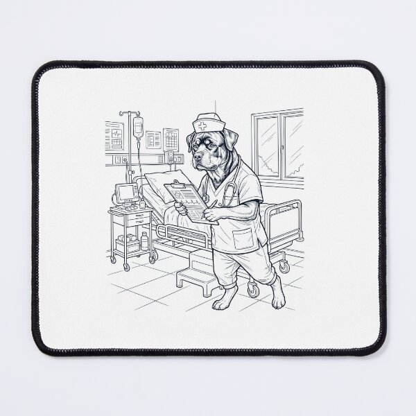 Item preview, Vintage Rottweiler Nurse Dog Dad Mom Lover designed and sold by TerryConnells.