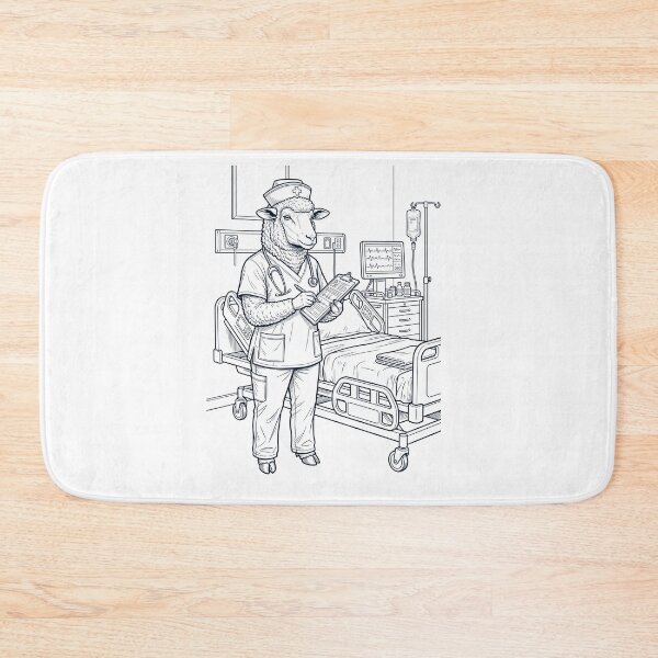 Item preview, Vintage Sheep Nurse Animal Lover designed and sold by TerryConnells.