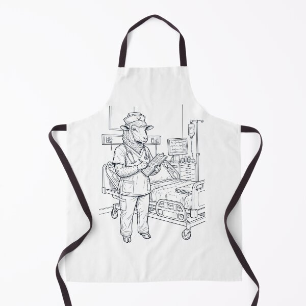 Item preview, Vintage Sheep Nurse Animal Lover designed and sold by TerryConnells.