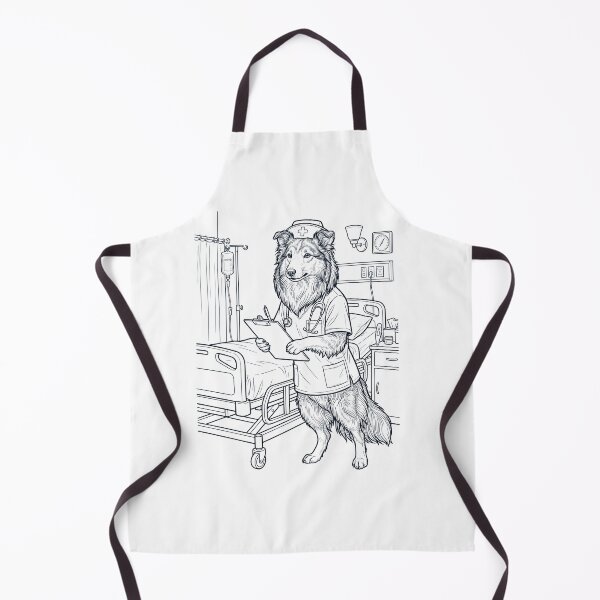 Item preview, Vintage Shetland Sheepdog Nurse Dog Dad Mom Lover designed and sold by TerryConnells.