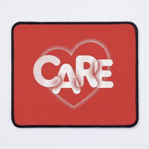 Item preview, Soft Emotional Connection Care Minimal Typographic Print designed and sold by EdvvinStudios.
