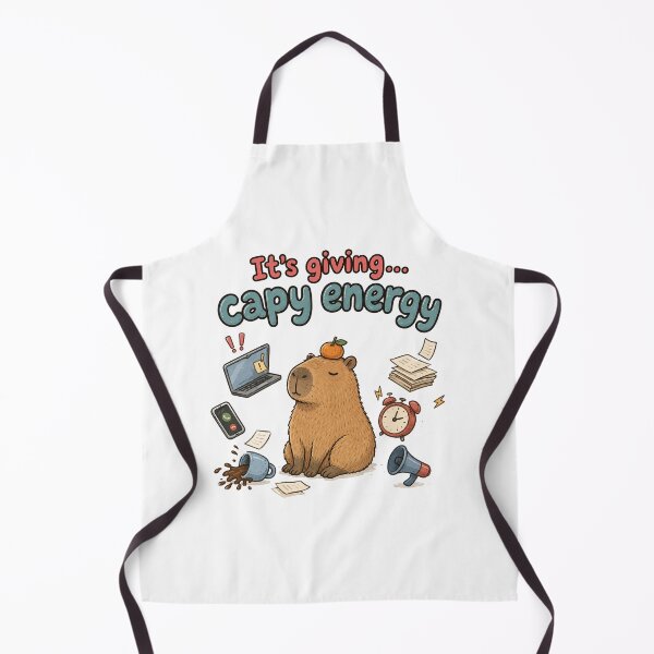 Item preview, It's giving capy energy designed and sold by Yellowriversss.