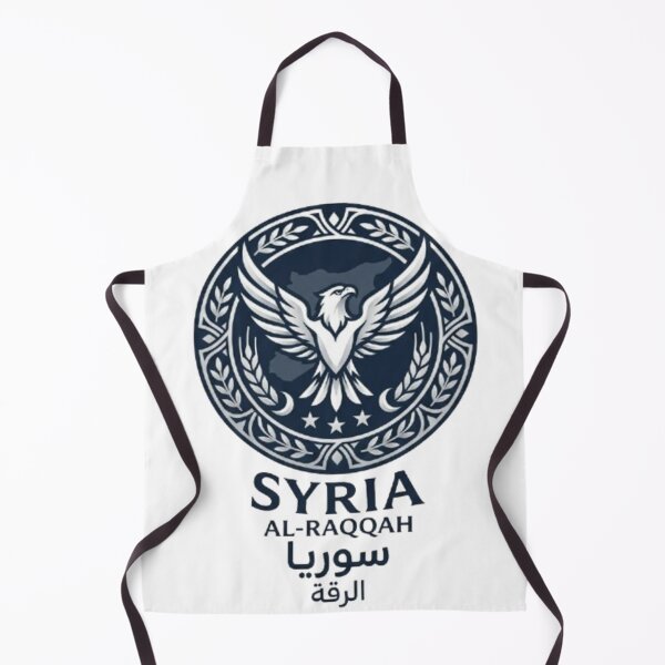 Item preview, Syria Al-Raqqah coat of arms with eagle emblem designed and sold by Ahmedsyde.