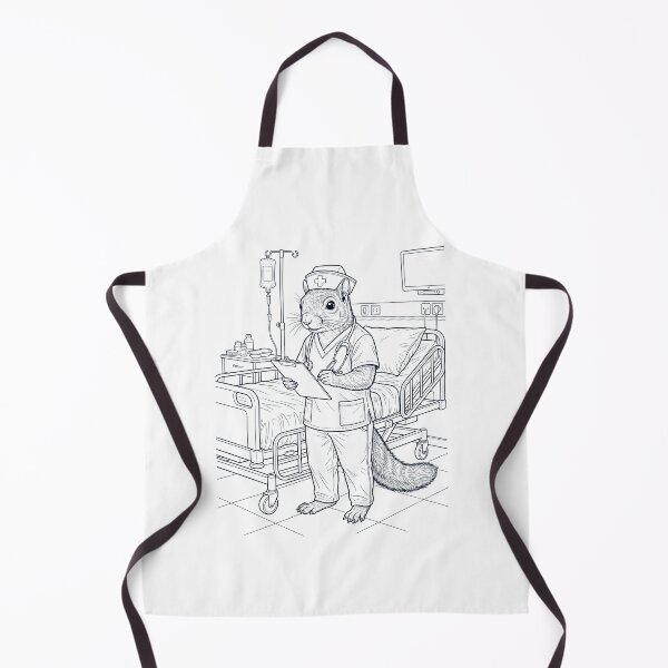 Item preview, Vintage Squirrel Nurse Animal Lover designed and sold by TerryConnells.