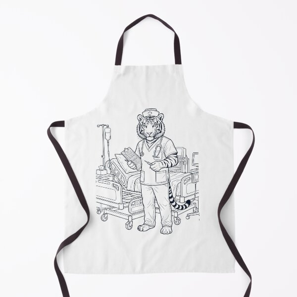 Item preview, Vintage Tiger Nurse Animal Lover designed and sold by TerryConnells.