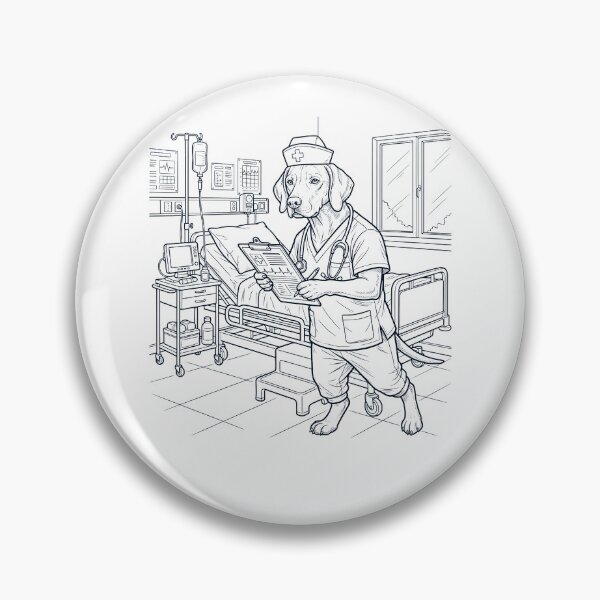 Item preview, Vintage Vizsla Nurse Dog Dad Mom Lover designed and sold by TerryConnells.
