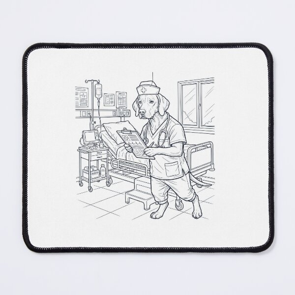 Item preview, Vintage Vizsla Nurse Dog Dad Mom Lover designed and sold by TerryConnells.