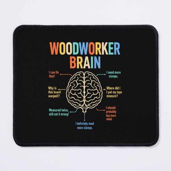 Item preview, Woodworker Brain Vintage designed and sold by lonaarts8.