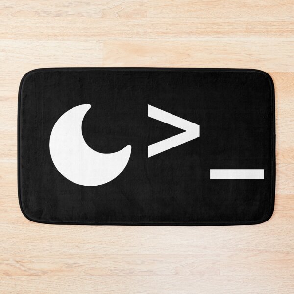 Item preview, Dark Mode Enthusiast Moon Terminal Programmer Design designed and sold by Code  Monkeys.