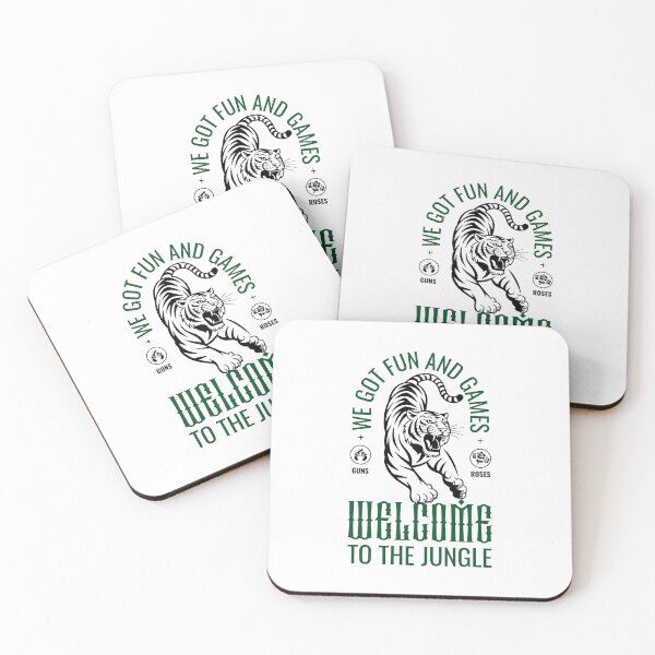 Item preview, Welcome to the Jungle Rock Music Tiger Design designed and sold by TipTop GFX.