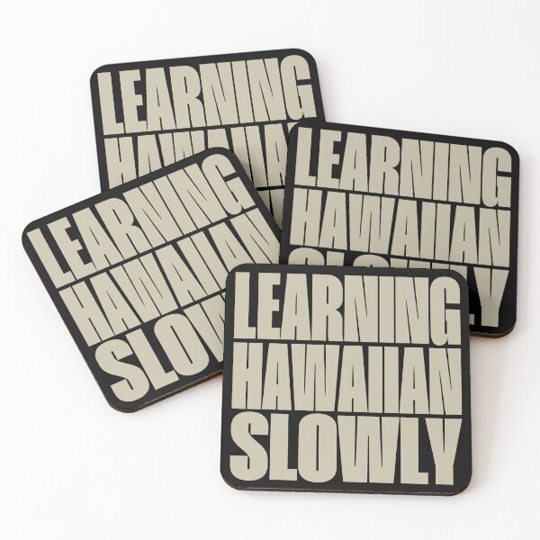 Item preview, Learning Hawaiian Slowly designed and sold by MOCOPOCO.