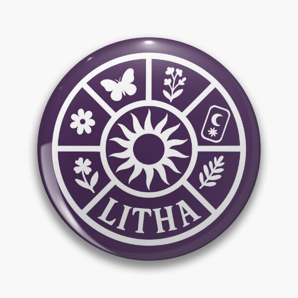Item preview, Litha Midsummer Sun with Flower Ornament designed and sold by Christine Krahl.