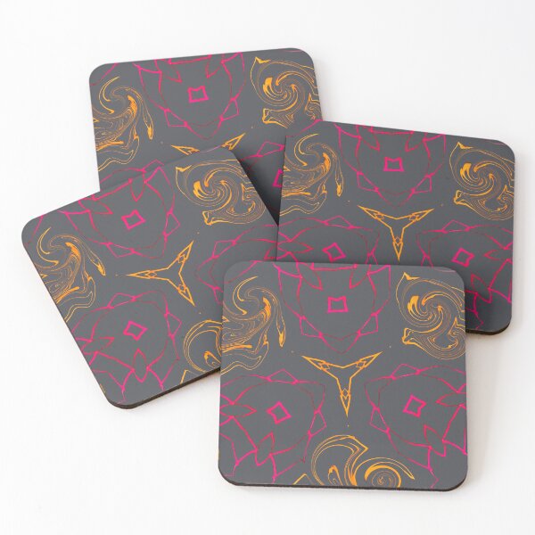 Item preview, Abstract kaleidoscope Pink Fish designed and sold by DesignbyDizdar.