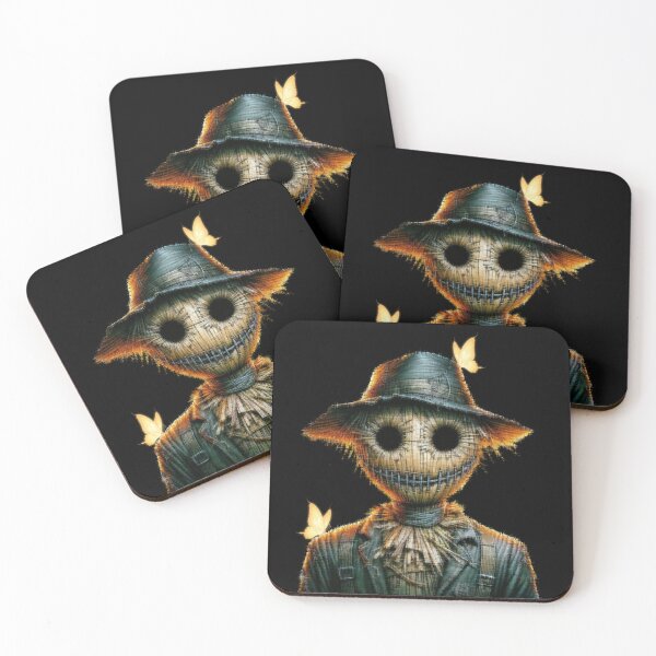 Item preview, Cute Dark Scarecrow – Creepy Cottagecore Horror Art designed and sold by Finally Awake.