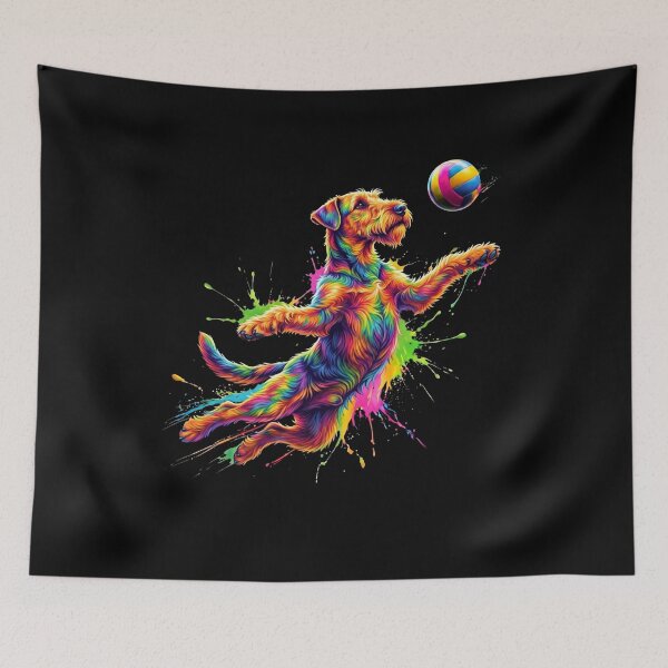 Item preview, Colorful Airedale Terrier Art Dog Owner designed and sold by TerryConnells.