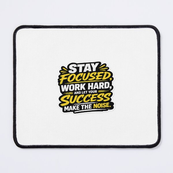 Item preview, Stay Focused Motivation Sticker designed and sold by SKLuxeStudio.