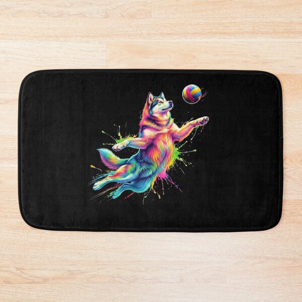 Item preview, Colorful Alaskan Malamute Art Dog Owner designed and sold by TerryConnells.