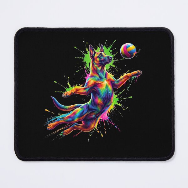Item preview, Colorful Belgian Malinois Art Dog Owner designed and sold by TerryConnells.