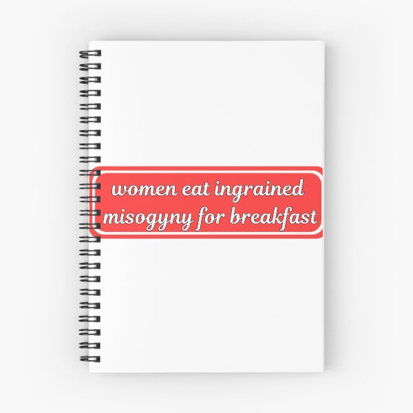 Item preview, Women Eat Ingrained Misogyny for Breakfast — Feminist Bumper Sticker designed and sold by DonnaRaine.