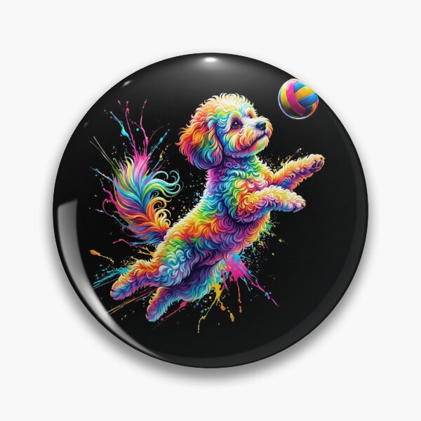 Item preview, Colorful Bichon Frise Art Dog Owner designed and sold by TerryConnells.