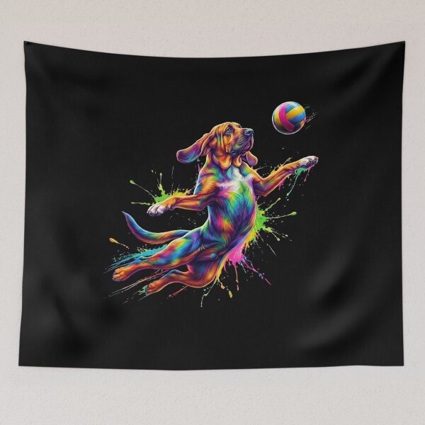 Item preview, Colorful Bloodhound Art Dog Owner designed and sold by TerryConnells.
