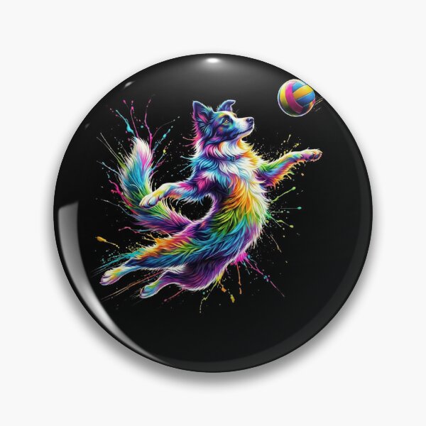 Item preview, Colorful Border Collie Art Dog Owner designed and sold by TerryConnells.