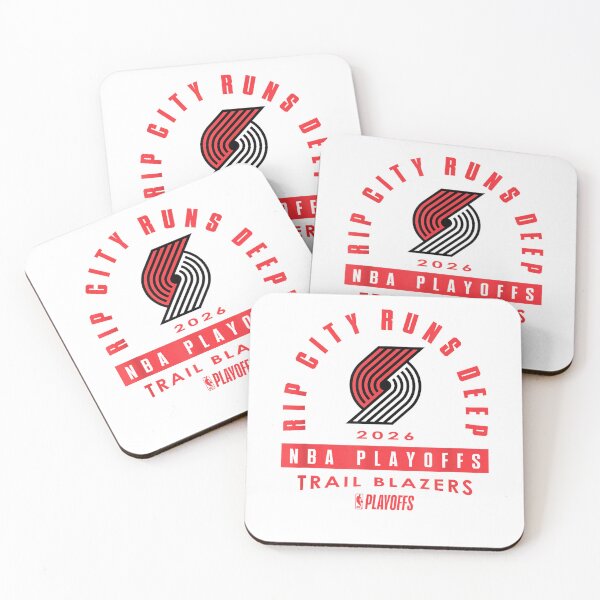 Item preview, NBA 2026 Playoffs Mantra Trail Blazers Over The Rainbow T-Shirt designed and sold by SubStudio97.