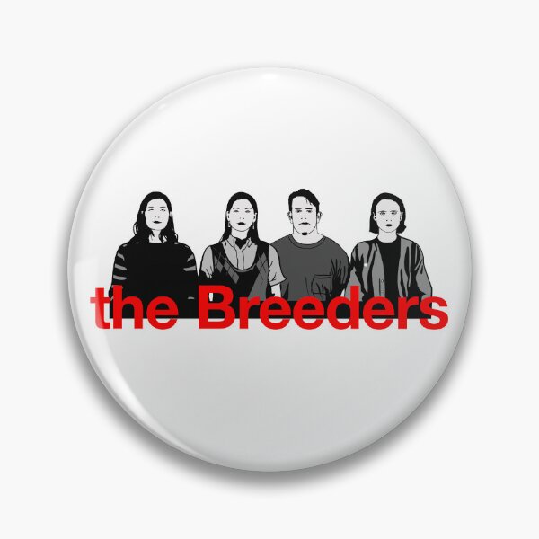 Item preview, The Breeders band line up designed and sold by Zerozombiegirl.