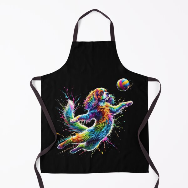 Item preview, Colorful Cavalier King Charles Spaniel Art Dog Owner designed and sold by TerryConnells.