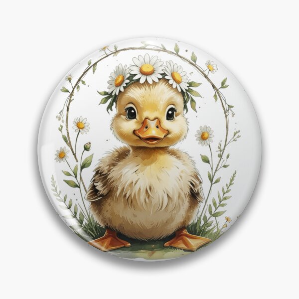 Item preview, Cute Woodland Duck Cottagecore Animal designed and sold by AQUILAKREO.