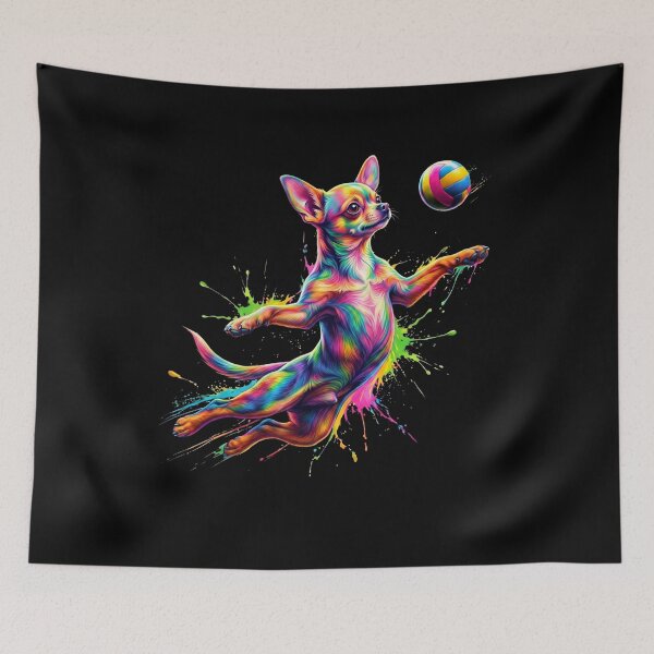 Item preview, Colorful Chihuahua Art Dog Owner designed and sold by TerryConnells.