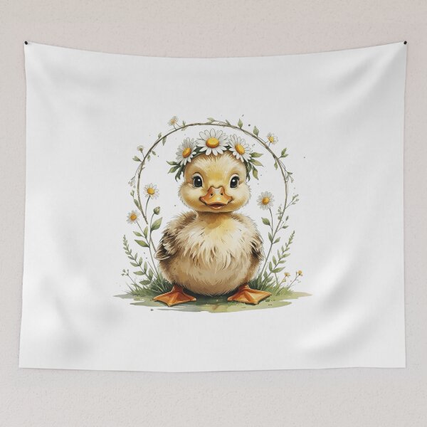 Item preview, Cute Woodland Duck Cottagecore Animal designed and sold by AQUILAKREO.