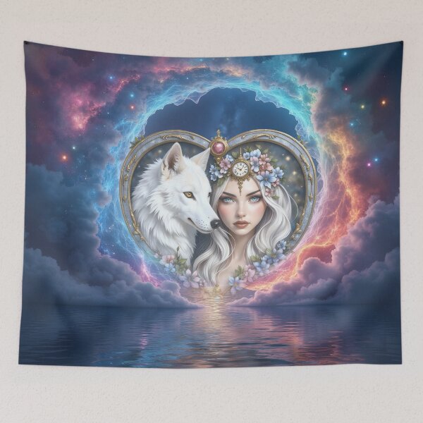 Item preview, Moonlit Guardian of the Eternal Heart. designed and sold by nicky2342.