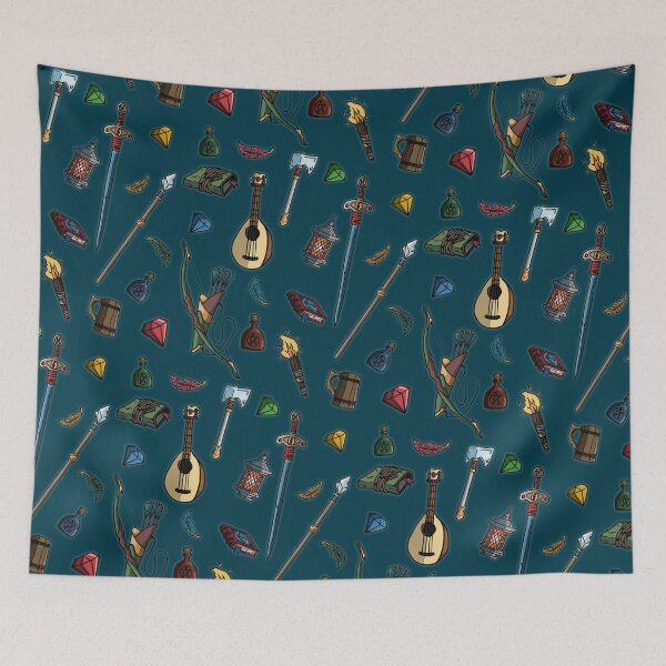 Item preview, DnD TTRPG roleplaying game items pattern designed and sold by leeleeandthebee.
