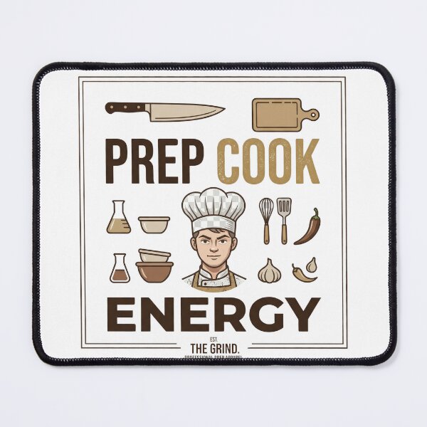 Item preview, Prep Cook Energy - Funny Culinary Arts & Restaurant Graphic Tee designed and sold by BrewChef.