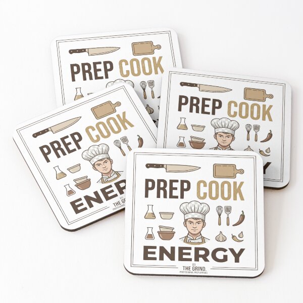 Item preview, Prep Cook Energy - Funny Culinary Arts & Restaurant Graphic Tee designed and sold by BrewChef.