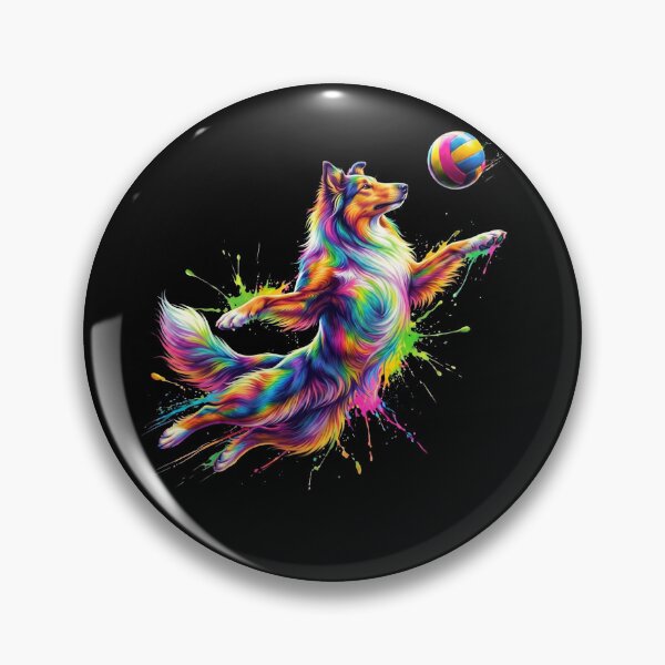 Item preview, Colorful Collie Art Dog Owner designed and sold by TerryConnells.