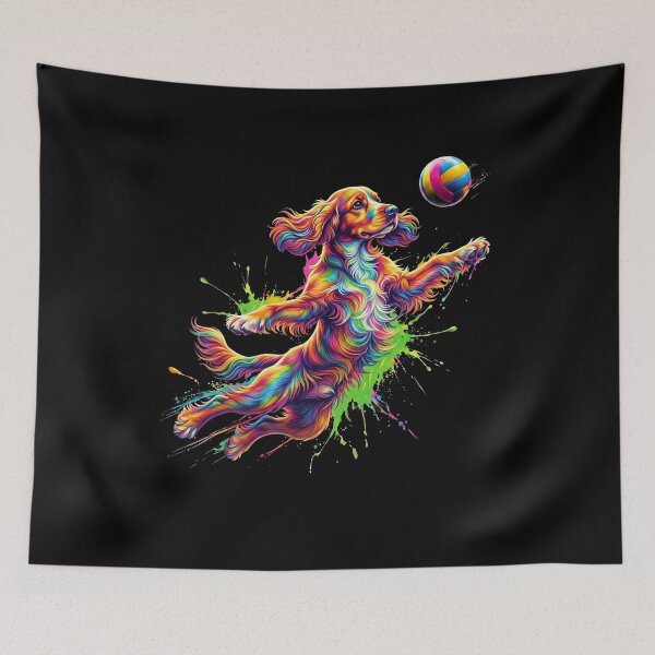Item preview, Colorful Cocker Spaniel Art Dog Owner designed and sold by TerryConnells.