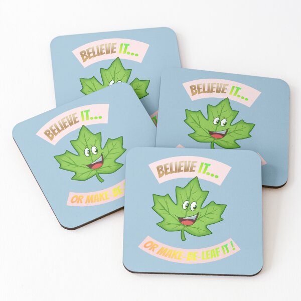 Item preview, Playful Maple Leaf with Pun Text designed and sold by NatalyArtStudio.