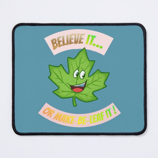 Item preview, Playful Maple Leaf with Pun Text designed and sold by NatalyArtStudio.