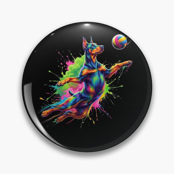 Item preview, Colorful Doberman Pinscher Art Dog Owner designed and sold by TerryConnells.