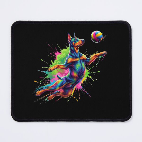 Item preview, Colorful Doberman Pinscher Art Dog Owner designed and sold by TerryConnells.